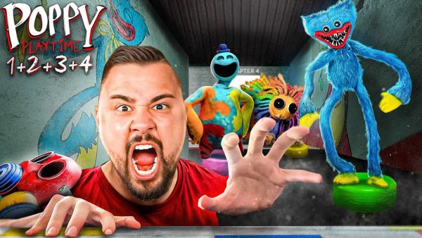 [LIVE 🔴] POPPY PLAYTIME CHAPTER 1-4 MARATHON
