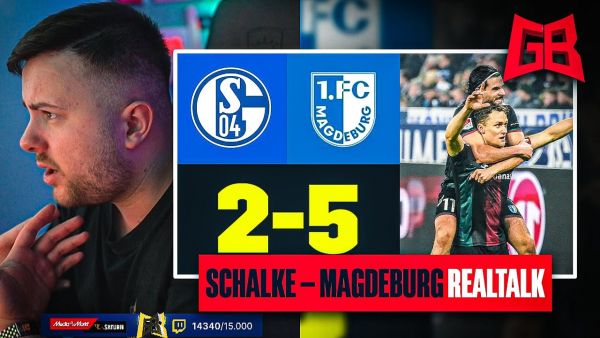 Magdeburg ZERSTÖRT Schalke...😑 GamerBrother REALTALK über SCHALKE - MAGDEBURG 😒