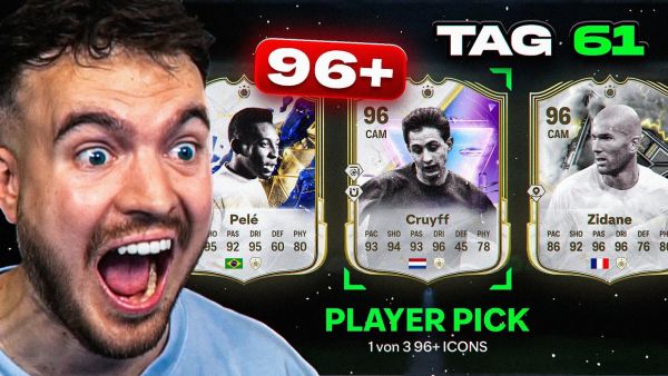 OMG 96er ICON GEZOGEN! WAS ERREICHT man in FC 25 ohne FC POINTS? TAG 61 🥼🧐🧪
