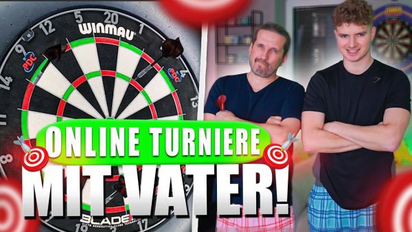 MEIN VATER UND ICH RASIEREN IM DARTS TURNIER! 😱🎯 Duo Scolia Online Turnier 🔥