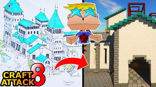 Pogwarts SCHLOSS bauen! Es wird RIESIG ... - Minecraft Craft Attack 8 #197