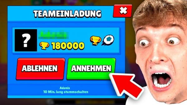 EINLADUNG von 180.000🏆 SPIELER... ANNEHMEN? 😱