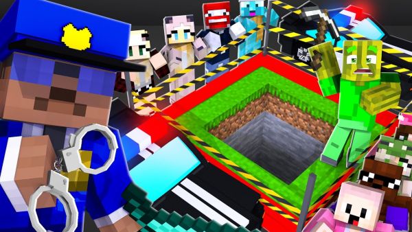 DIE "CHUNK POLIZEI"... HAT MICH GEFUNDEN?! (Minecraft Freunde 3)