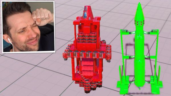 NOOB RAKETE vs. PRO RAKETE in Trailmakers