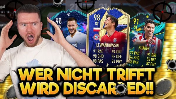 FIFA 21: LEWANDOWSKI TOTY wer NICHT TRIFFT wird DISCARDED 😱😱