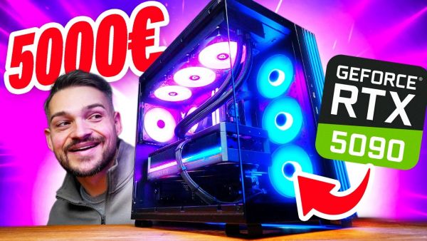 5000€ GAMING PC mit RTX 5090!! Zusammenbau & Test (2025)