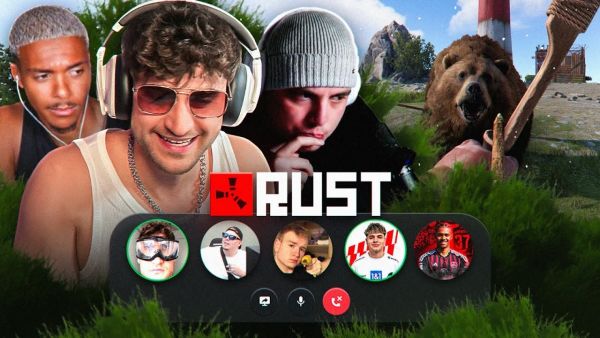 ICH SPIELE DAS ERSTE MAL RUST😂 mit Fabo, Kroko, Willy, Eldos & co.🔥