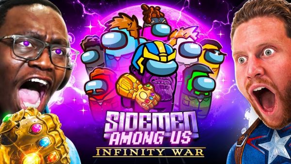 SIDEMEN AMONG US INFINITY WAR: THANOS ROLE