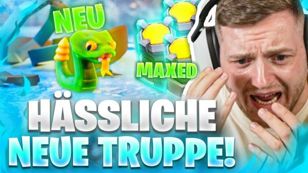😨😍ENDLICH alle MAUER MAXED! - NEUE HÄSSLICHE TRUPPE! | Free2Pass Clash of Clash Projekt!