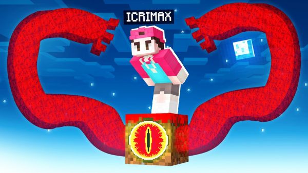 ÜBERLEBEN auf 1 HORROR ONE BLOCK in MINECRAFT! mit iCrimax