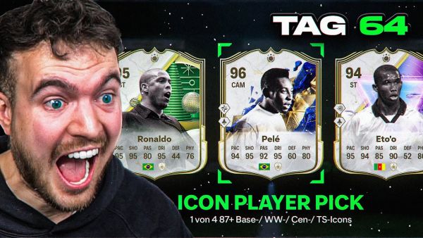 WAS ziehe ich aus 3x NEUEN ICON PICKS? WAS ERREICHT man in FC 25 ohne FC POINTS? TAG 64 🥼🧐🧪