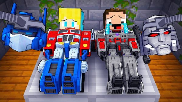 Ukri und Billy VERWANDELN sich zu TRANSFORMERS in Minecraft!