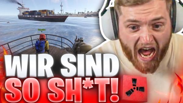 😂☠️WIR sind die DÜMMSTEN PIRATEN! - Container SCHIFF ENTERN! | Montes Rust Projekt Folge 3
