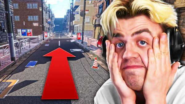 Ich hab 2 Stunden gebraucht diese Straße zu kreuzen...