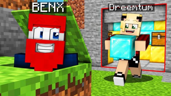 Ich FINDE den GEHEIMEN MÄDCHEN BUNKER (MINECRAFT FREUNDE 3)