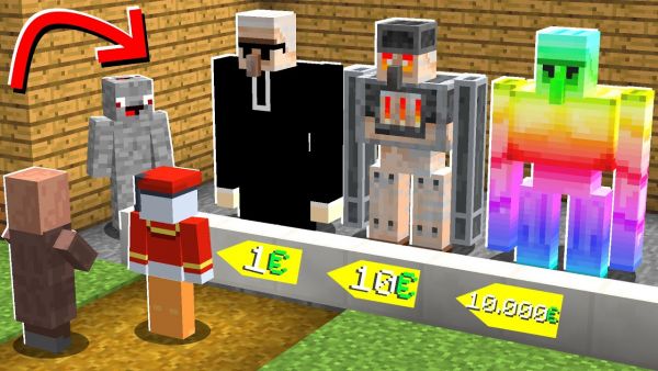 1000€ Eisen Golems Verkaufen in Minecraft !