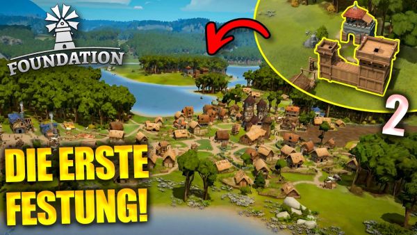 Erste kleine HOLZBURG entsteht! | Foundation