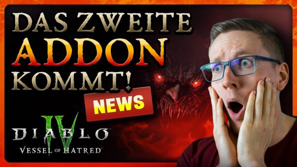 MEGA NEWS: Zweites Diablo 4 ADDON von Blizzard angekündigt!