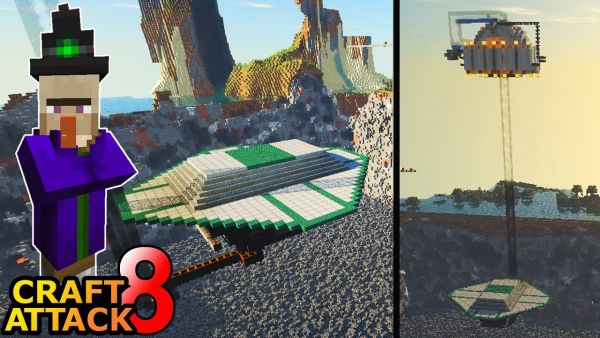 Sie haben eine HEXENFARM im Perimeter gebaut! - Minecraft Craft Attack 8 #200