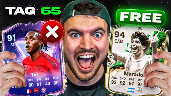 KOSTENLOSER Maradona, aber WO IST TEL? WAS ERREICHT man in FC 25 ohne FC POINTS? TAG 65 🥼🧐🧪