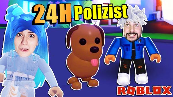 24H IST BABY KAAN POLIZIST IN ADOPT ME CITY! Er will alle verhaften?! [Roblox Deutsch]