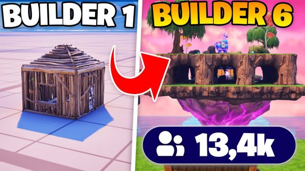 Können 6 BUILDER eine virale FORTNITE MAP erstellen ohne zu kommunizieren?