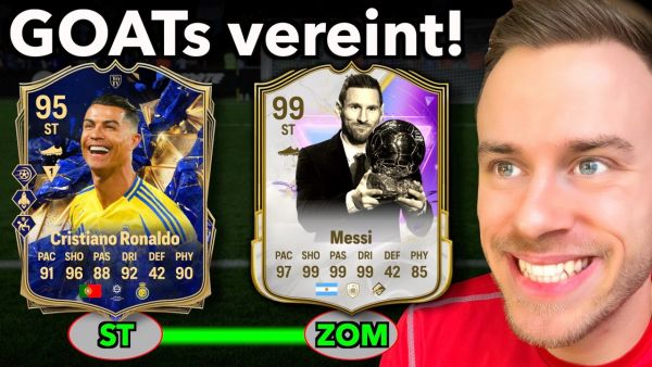 Ich habe die GOATs CR7 & MESSI vereint! 👀🚀 (siuuu!)