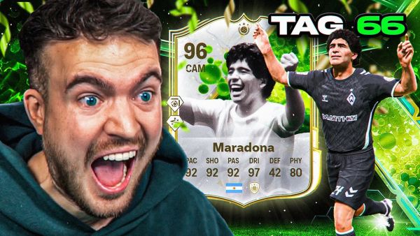 MARADONAAAA! WAS ERREICHT man in FC 25 ohne FC POINTS? TAG 66 🥼🧐🧪