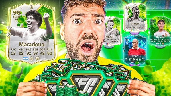 MARADONA + 100.000 FIFA POINTS entscheiden mein GRASSROOTS EA FC 25 TEAM 😱🔥