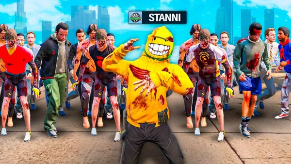 ich werde ein ZOMBIE in GTA 5! DAS ENDE