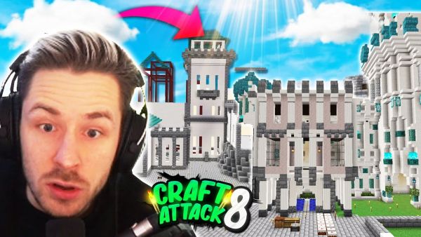 SO sieht das POGWARTS SCHLOSS aus 😳 - CraftAttack 8!