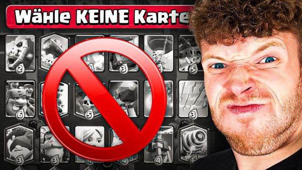 😱🤯KEINE KARTE WÄHLEN, BIS ES ESKALIERT... (neuer Rekord?) | Clash Royale Deutsch