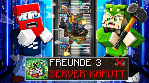 ELINA macht den FREUNDE SERVER kaputt