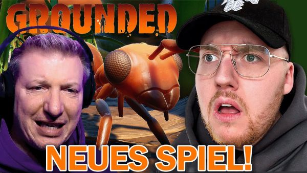 ZARBEX und SCHRADIN spielen zum ERSTEN MAL GROUNDED | Grounded | Part 1 | UNCUT