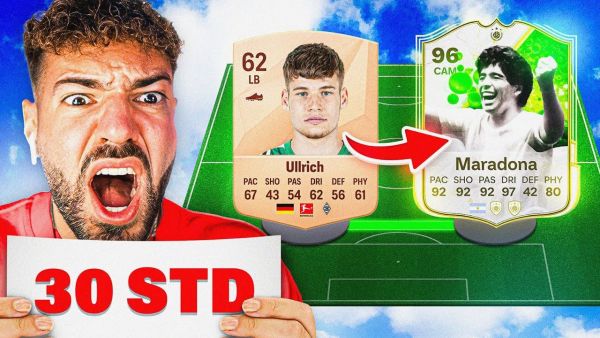 EA FC 25: ich ÜBERNEHME 30 STUNDEN den GRASSROOTS ACCOUNT eines ABONNENTEN 🔥😱 (MARADONA is back)