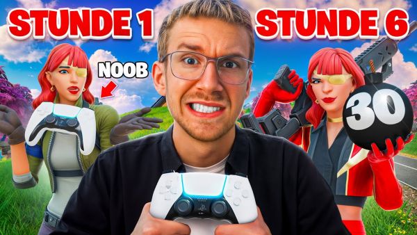 SCHAFFE ICH ES IN 6 STUNDEN VOM CONTROLLER NOOB ZUM PRO? 🏆