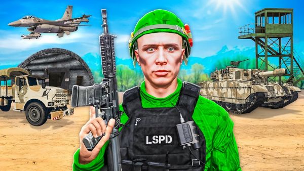 Ich ERÖFFNE meine eigene MILITÄR BASIS in GTA 5 RP!