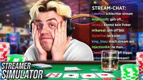 Streamer Simulator, aber ich verzock alles :C