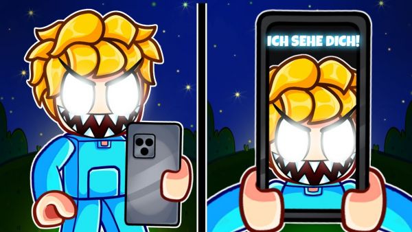 HORROR Prank auf meine Freunde in Roblox SNAPCHAT!