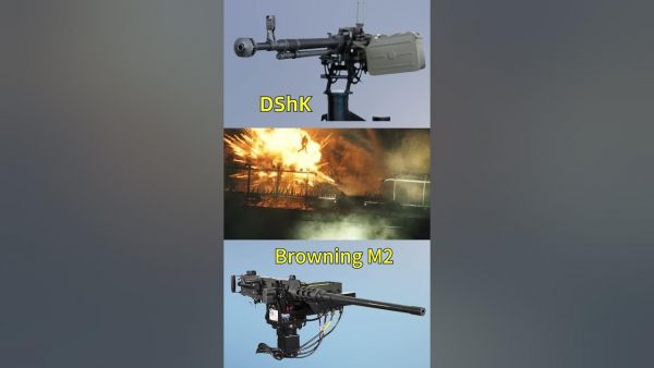 DShK &  Browning M2HB