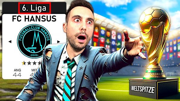Ich führe MEINEN EIGENEN VEREIN aus der 6. LIGA an die WELTSPITZE!! 🏆🚀