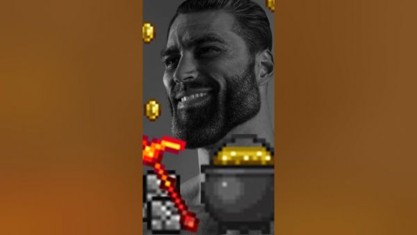 ПРОДАЛ ВЕСЬ КАМЕНЬ В TERRARIA!