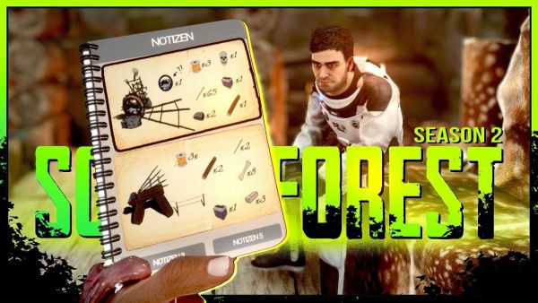 SONS OF THE FOREST 🌲 S2E084: Einfach AHNUNGSLOS Rezepte ausprobieren