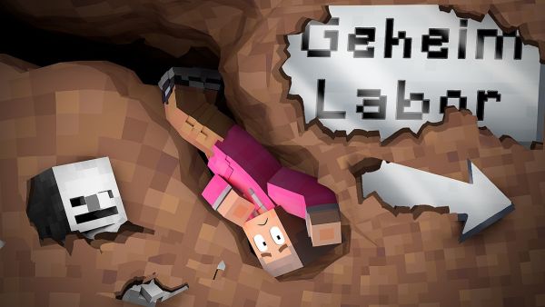GEHEIMER TUNNEL FÜR DAS LABOR! | Minecraft Freunde 3