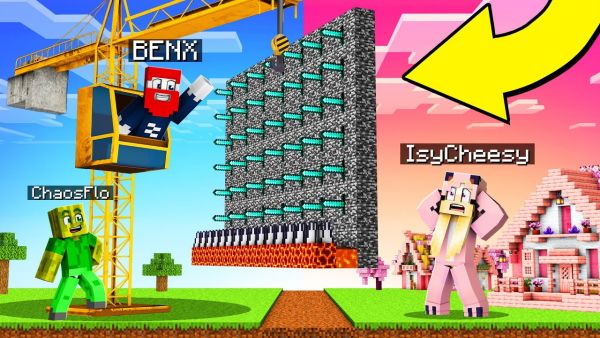WIR ZERSTÖREN die MAUER mit diesem Plan! - Minecraft Freunde 3
