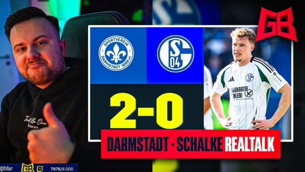ALLE SPIELER = NOTE 6❗️😑 GamerBrother REALTALK über DARMSTADT - SCHALKE 🙄