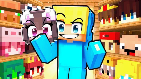 Ich verwandle mich in WEN ICH WILL in Minecraft!