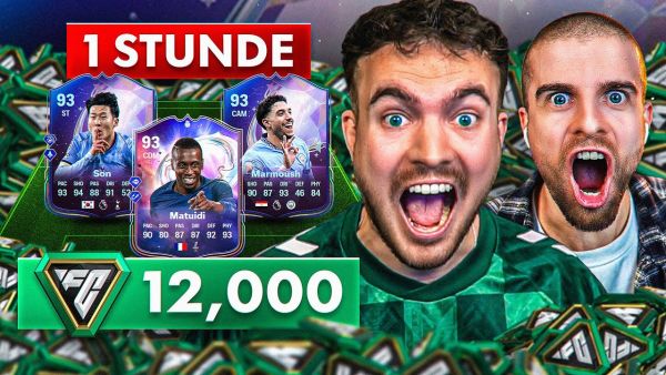 FANTASY FC! WER erreicht MEHR in 1 STUNDE mit 100€ in FC 25 🔥🤯 (ACCOUNT BATTLE 🏆)