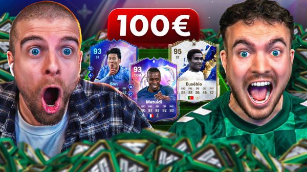 WER erreicht MEHR in 1 STUNDE mit 100€ in FC 25 ?🤯 (ACCOUNT BATTLE 🏆)