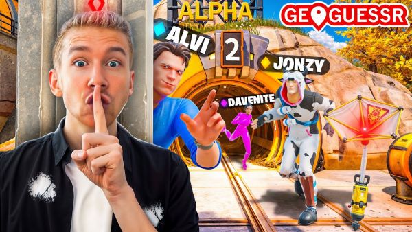 DAS YOUTUBER GEOGUESSR BATTLE IN FORTNITE SEASON 2 🏆 (spannend)